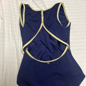 NAVY BLUE AND YELLOW TRIP LEO